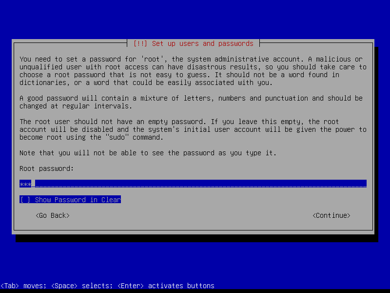 Password Root